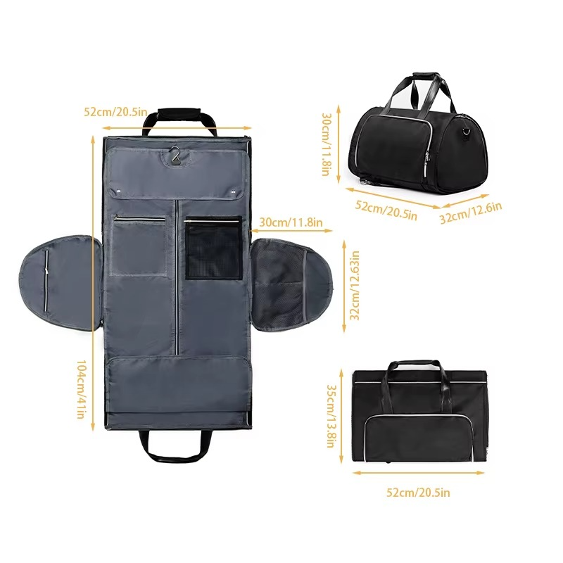 ZYPRAR™ Axis – 3-in-1 Travel Suit Organizer